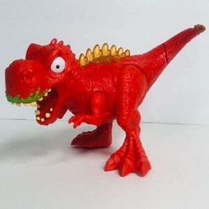 zuru smashers mega light up dino t. rex lights and sound red dinosaur figure